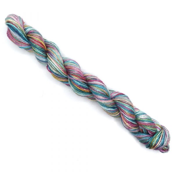 Muted rainbow 25g mini skein