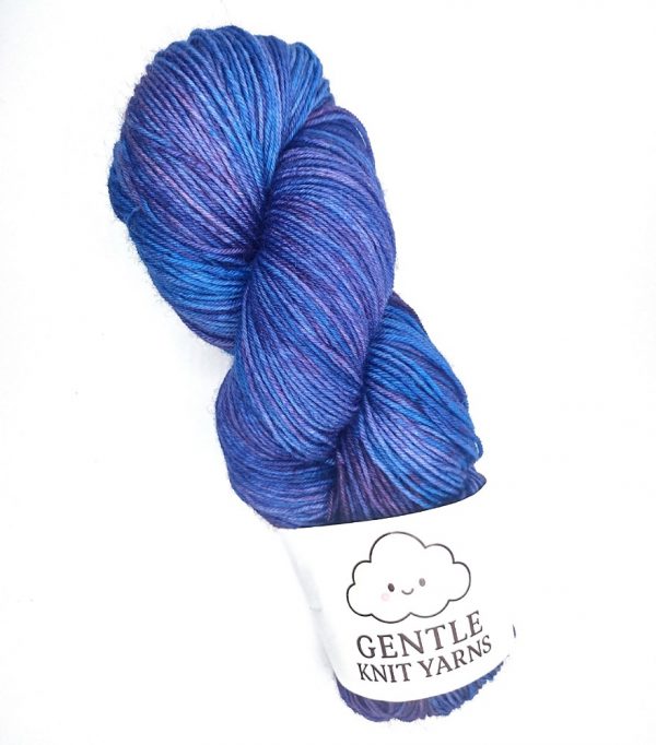 Blue purple lilac 100g skein