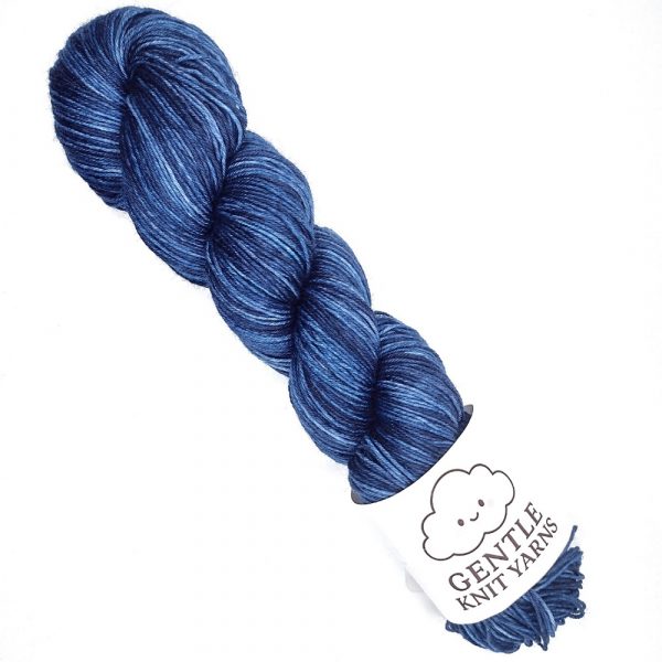 Navy blue tonal 100g skein